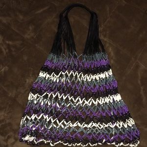 Hand woven bag NWOT DONATED